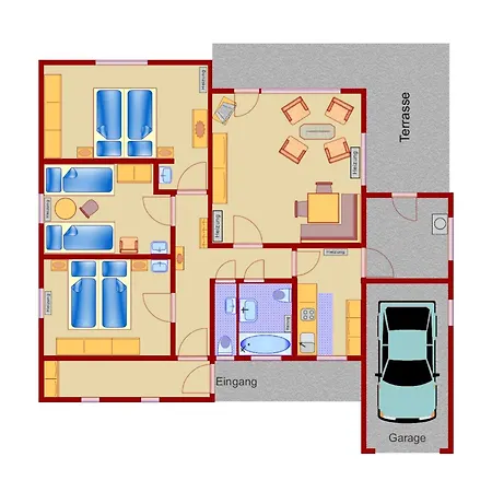 Holiday home Dachspfad Im Reichenbach 7